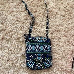 New Vera Bradley Blue crossbody shoulder purse